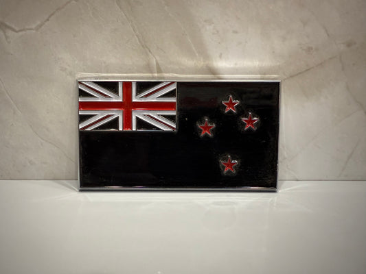 New Zealand Car Emblem (Black)