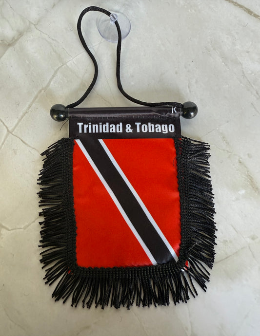 Trinidad & Tobago Rear View Mirror Flag