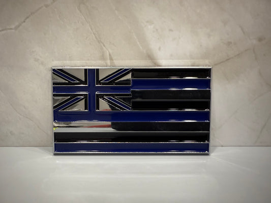 Hawaii Car Emblem (Blue)
