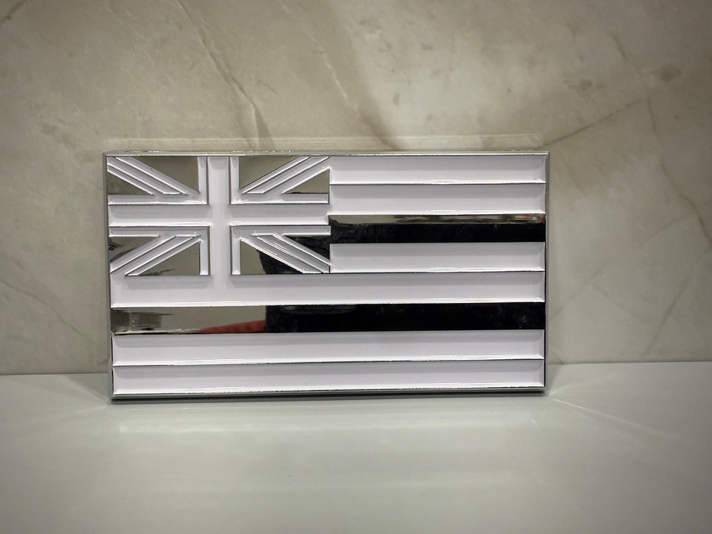 Hawaii Car Emblem (White)