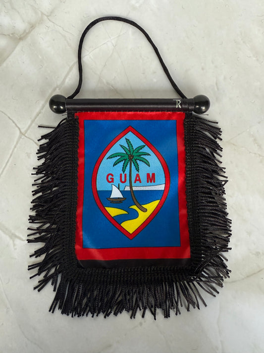 Guam Rear View Mirror Flag (Original)