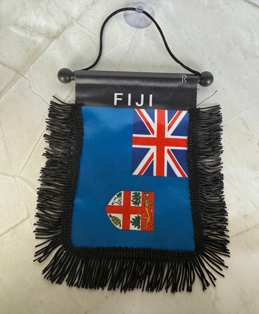 Fiji Rear View Mirror Flag