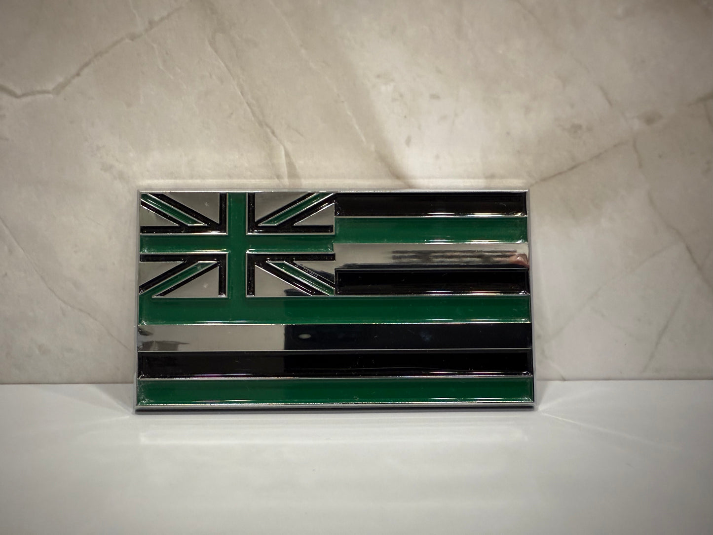 Hawaii Car Emblem (Green)