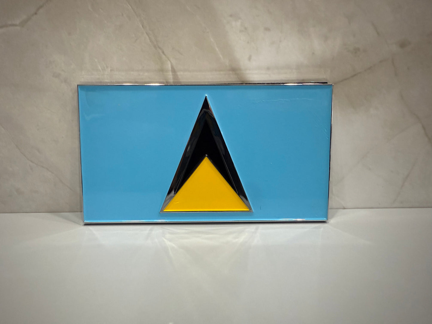 St. Lucia Car Emblem