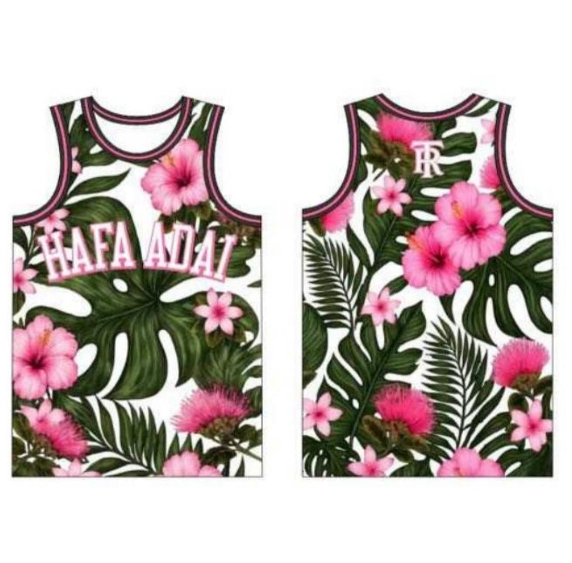 Hafa Adai Paradise Floral Guam Jersey