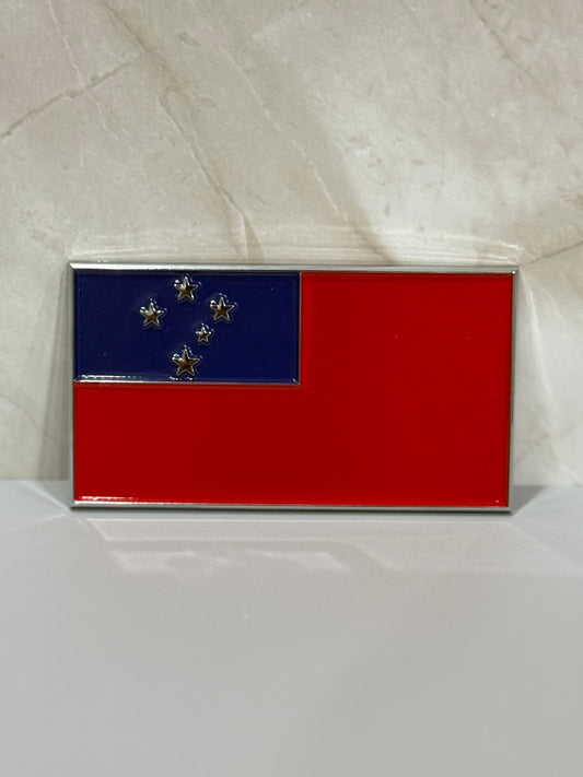 Western Samoa Car Emblem