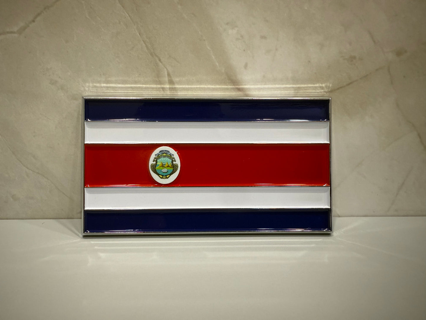 Costa Rica Car Emblem