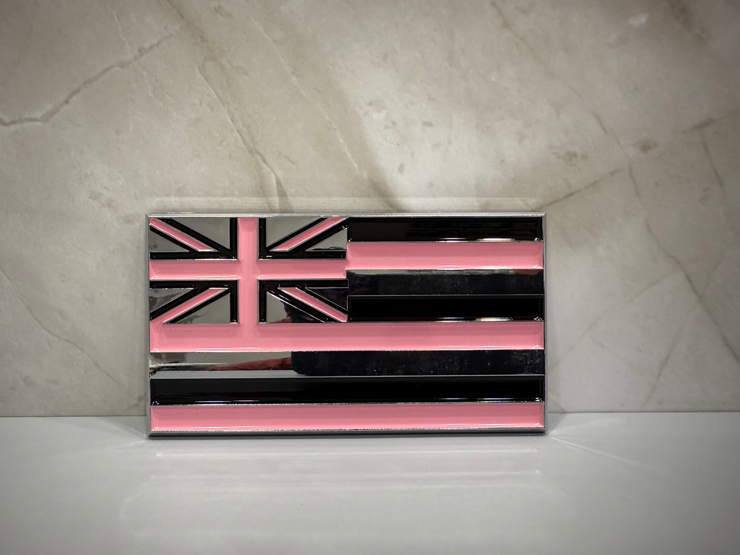 Hawaii Car Emblem (Pink)