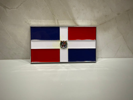 Dominican Republic Car Emblem