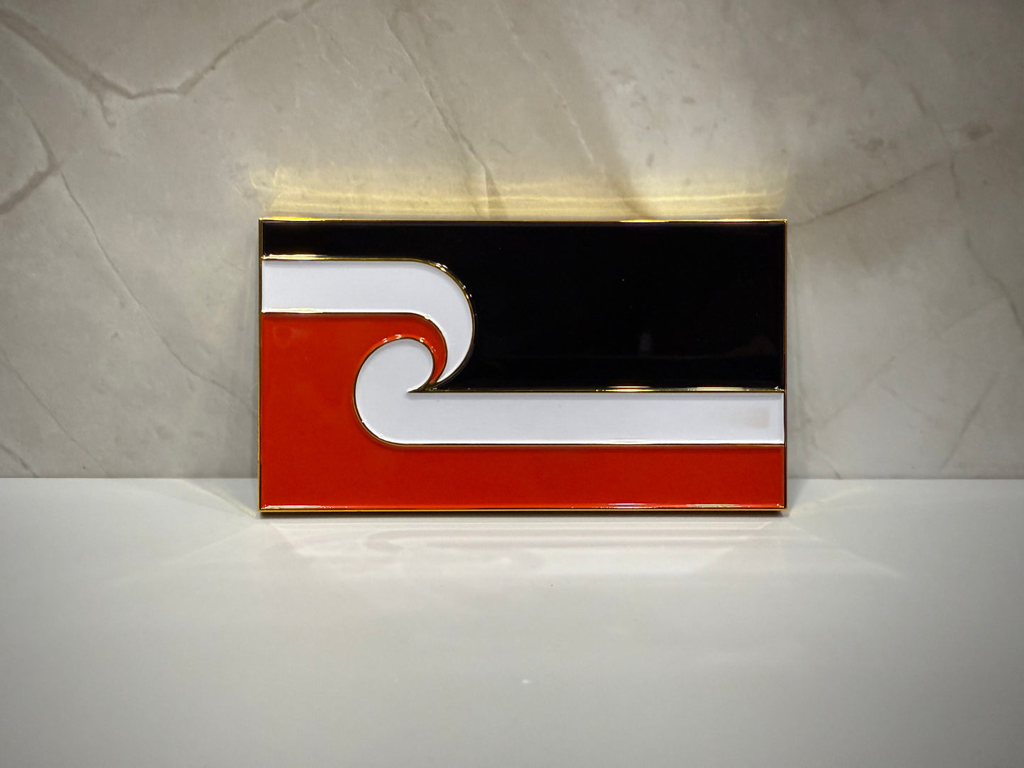 Maori Car Emblem (Gold)