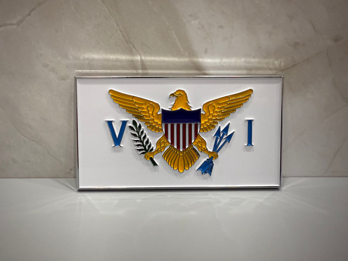U.S. Virgin Islands Car Emblem